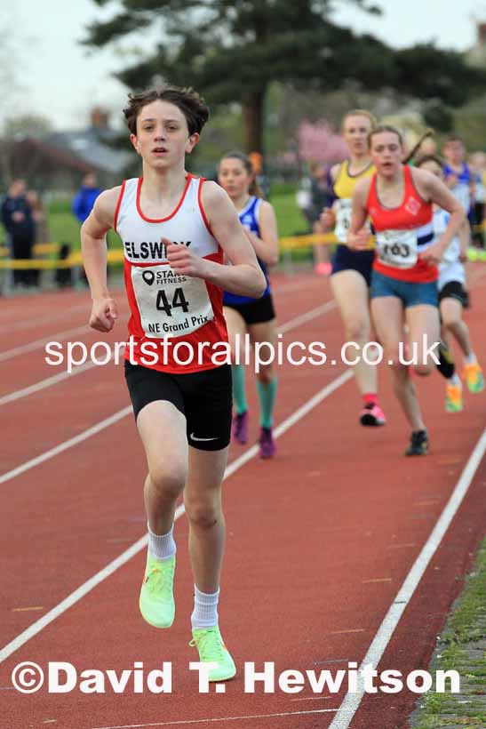 1500 metres, 2023 NE Grand Prix 1, Monkton. Photo: David T. Hewitson/Sports for All Pics